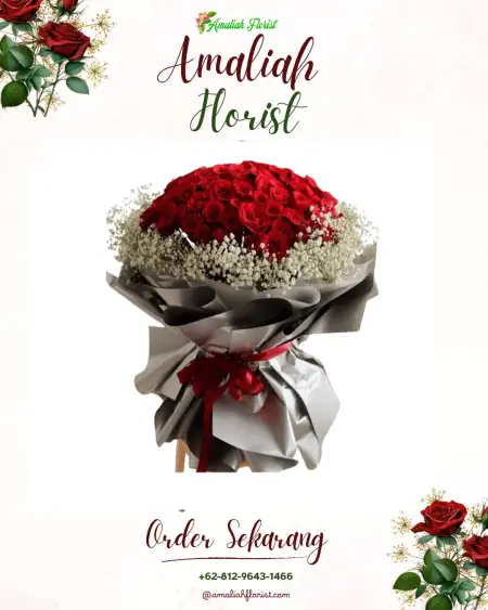 Buket Bunga Gabek Dua